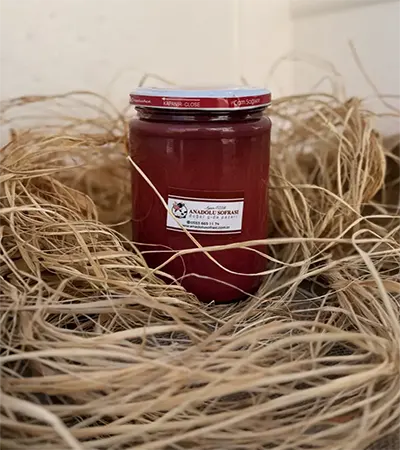 Şekersiz Kızılcık Marmelatı - 750 gr